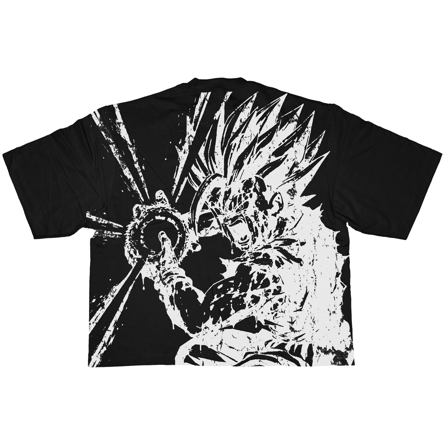 GOHAN SUPER SAIYAN 2 OVERSIZED HEAVYWEIGHT TEE