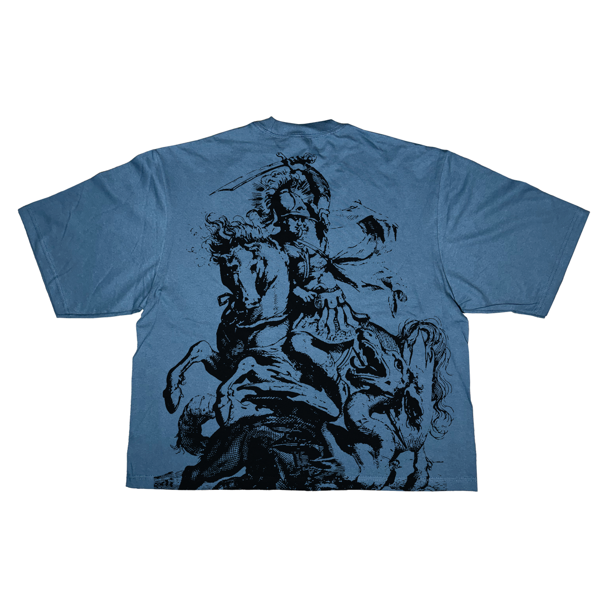 KNIGHT VS DRAGON OVERSIZED HEAVYWEIGHT TEE