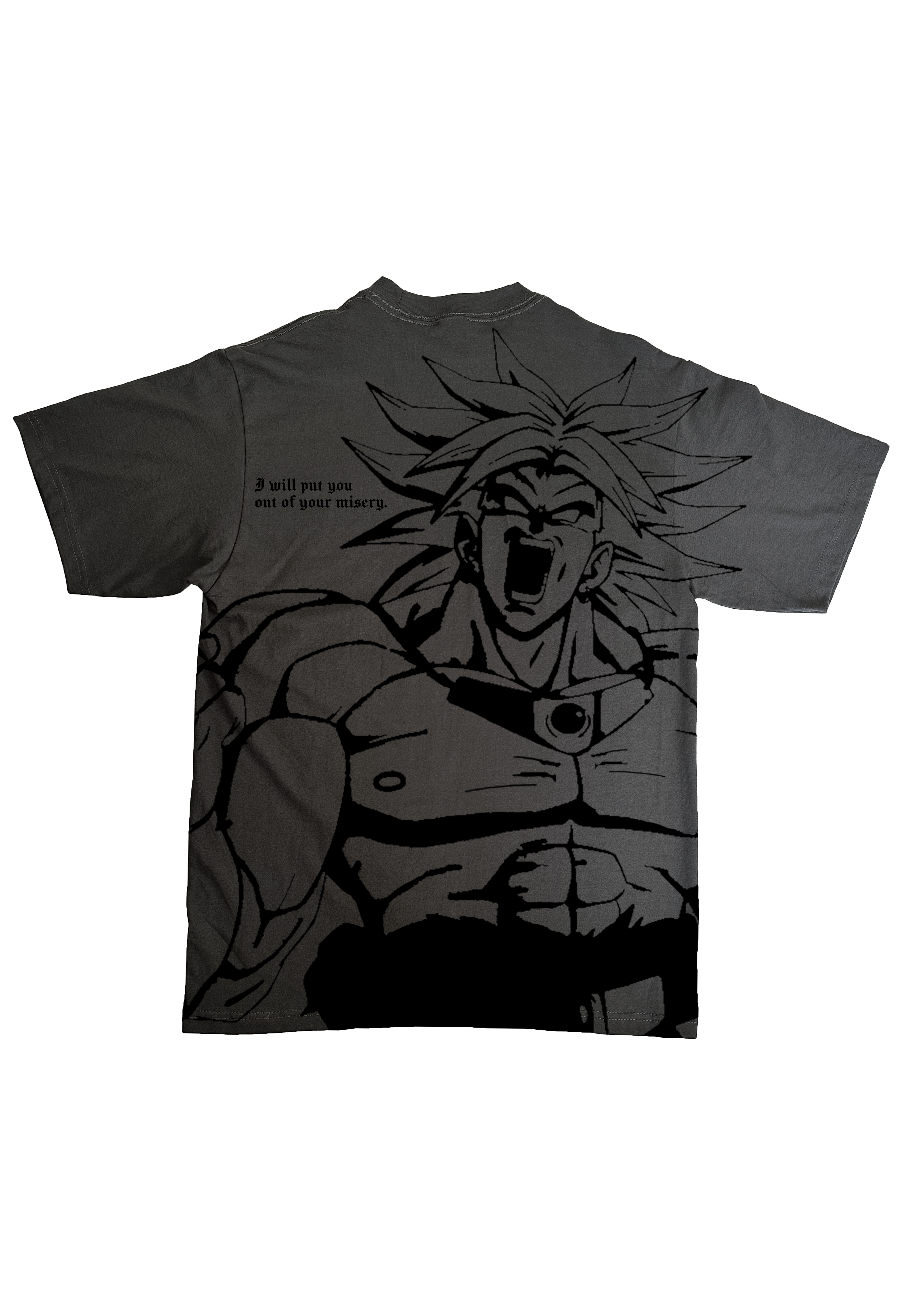 BROLY "PREMIUM HEAVY WEIGHT OVERSIZED TEE"
