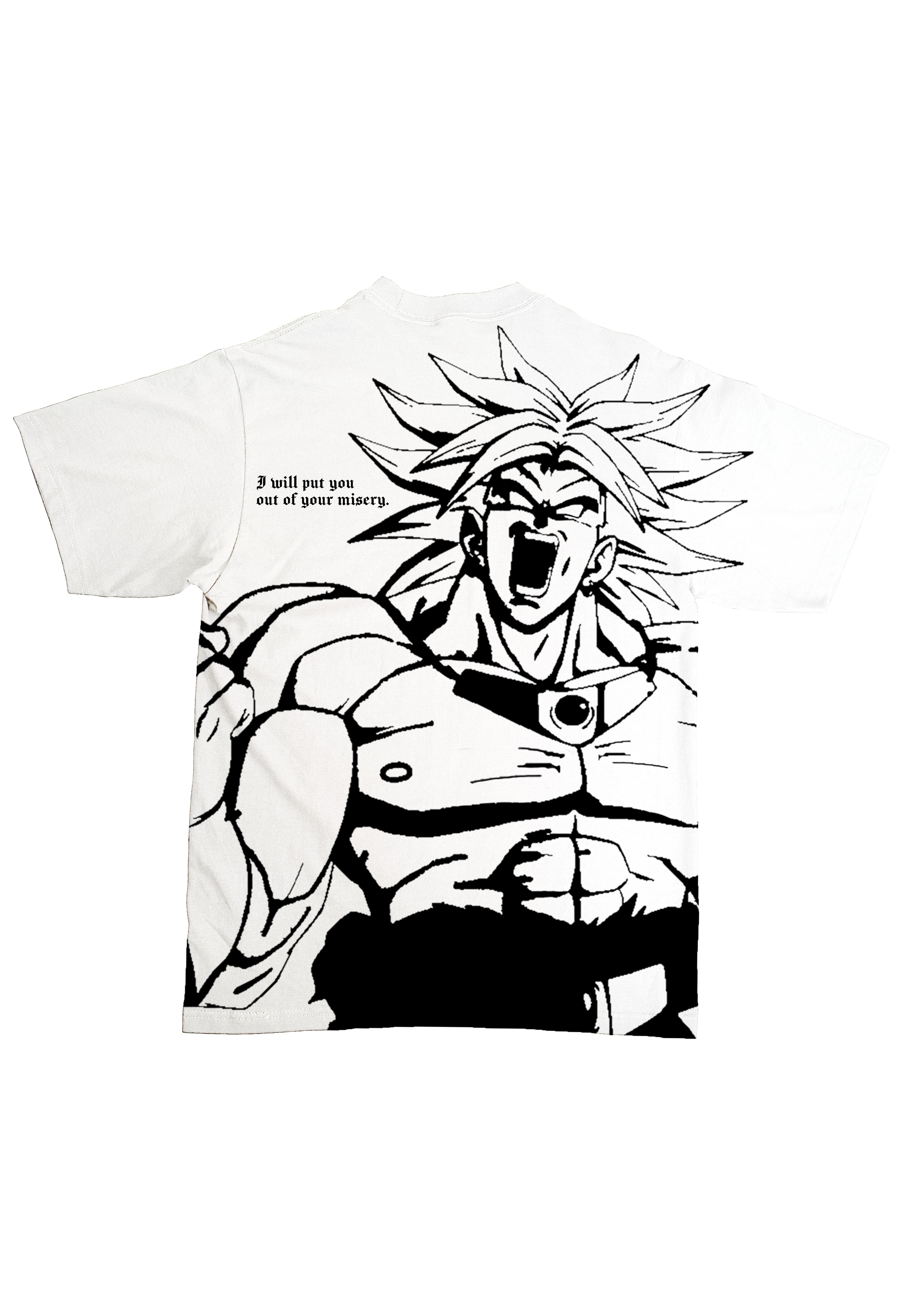 BROLY "PREMIUM HEAVY WEIGHT OVERSIZED TEE"