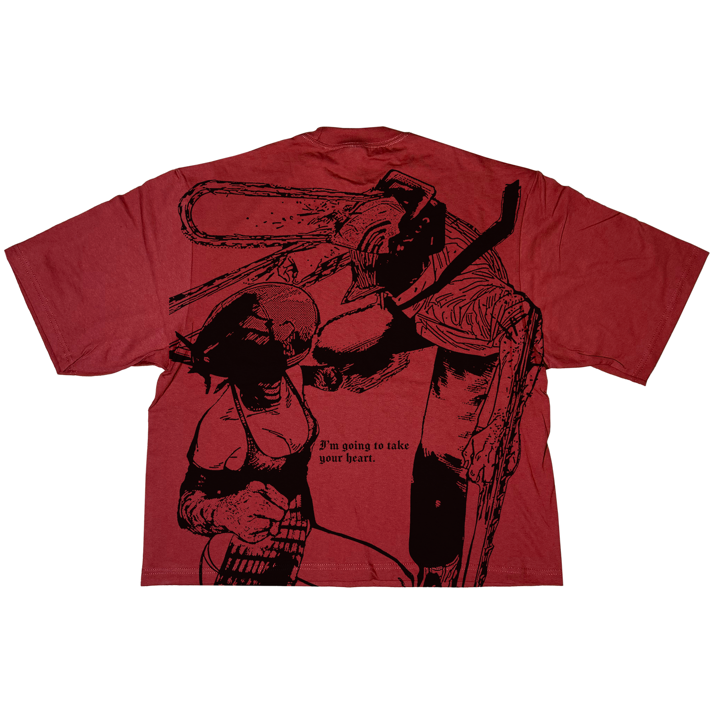 DENJI + REZE OVERSIZED HEAVYWEIGHT TEE