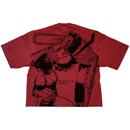 DENJI + REZE OVERSIZED HEAVYWEIGHT TEE