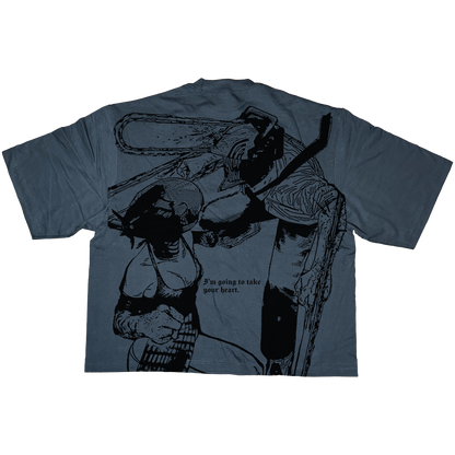 DENJI + REZE OVERSIZED HEAVYWEIGHT TEE