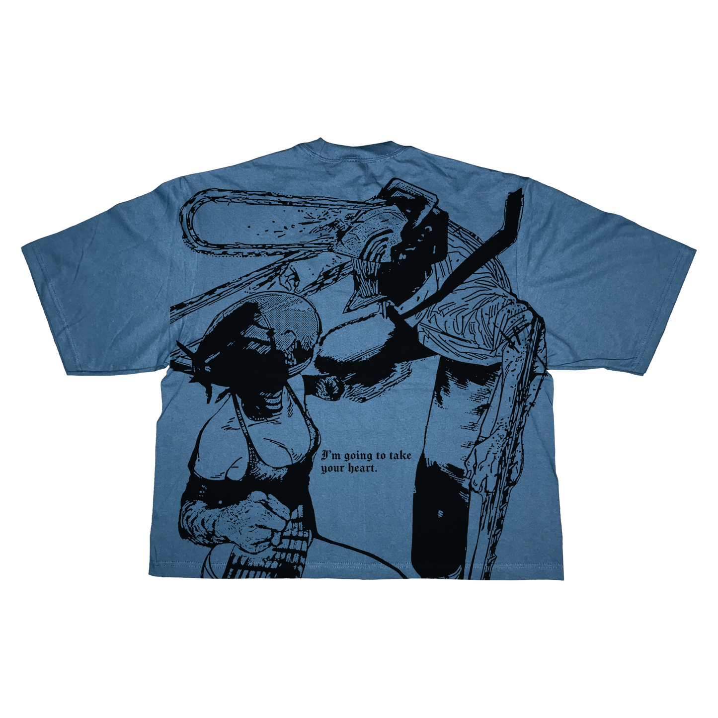DENJI + REZE OVERSIZED HEAVYWEIGHT TEE