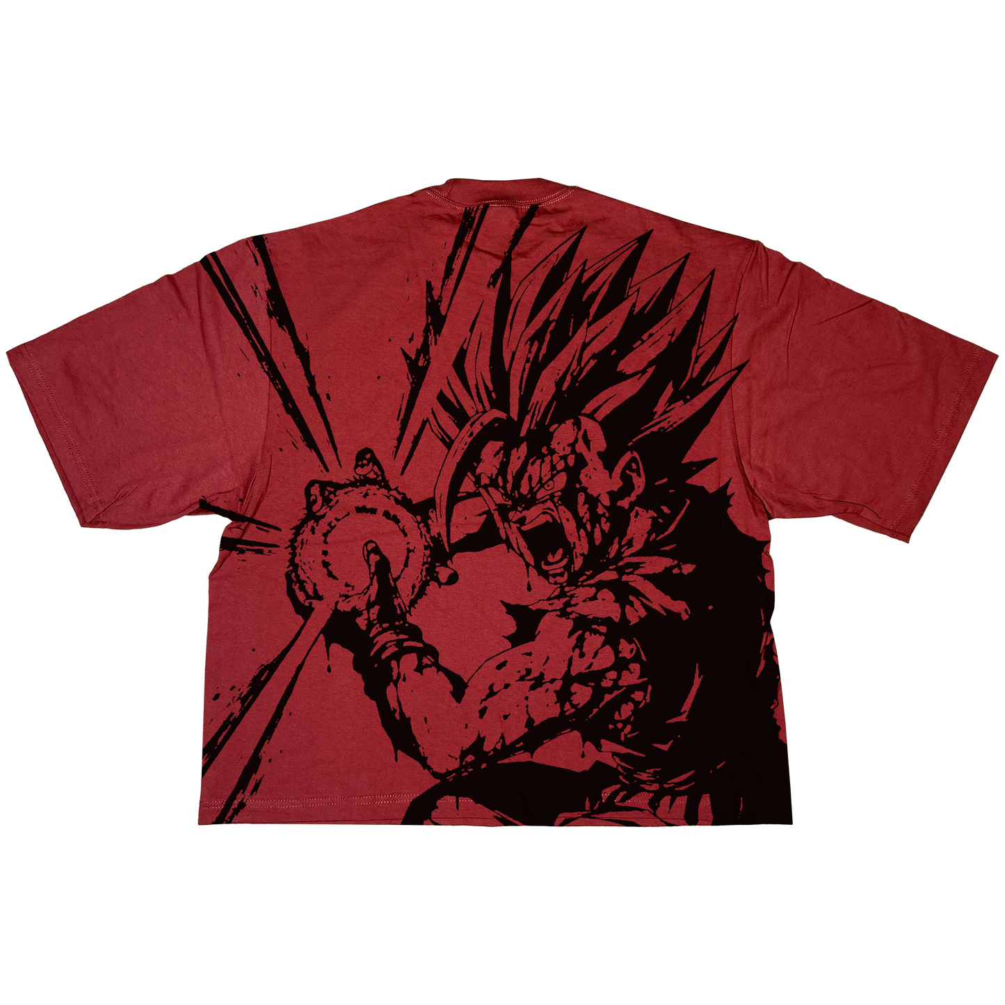 GOHAN SUPER SAIYAN 2 OVERSIZED HEAVYWEIGHT TEE