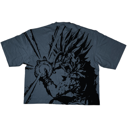 GOHAN SUPER SAIYAN 2 OVERSIZED HEAVYWEIGHT TEE