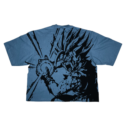 GOHAN SUPER SAIYAN 2 OVERSIZED HEAVYWEIGHT TEE