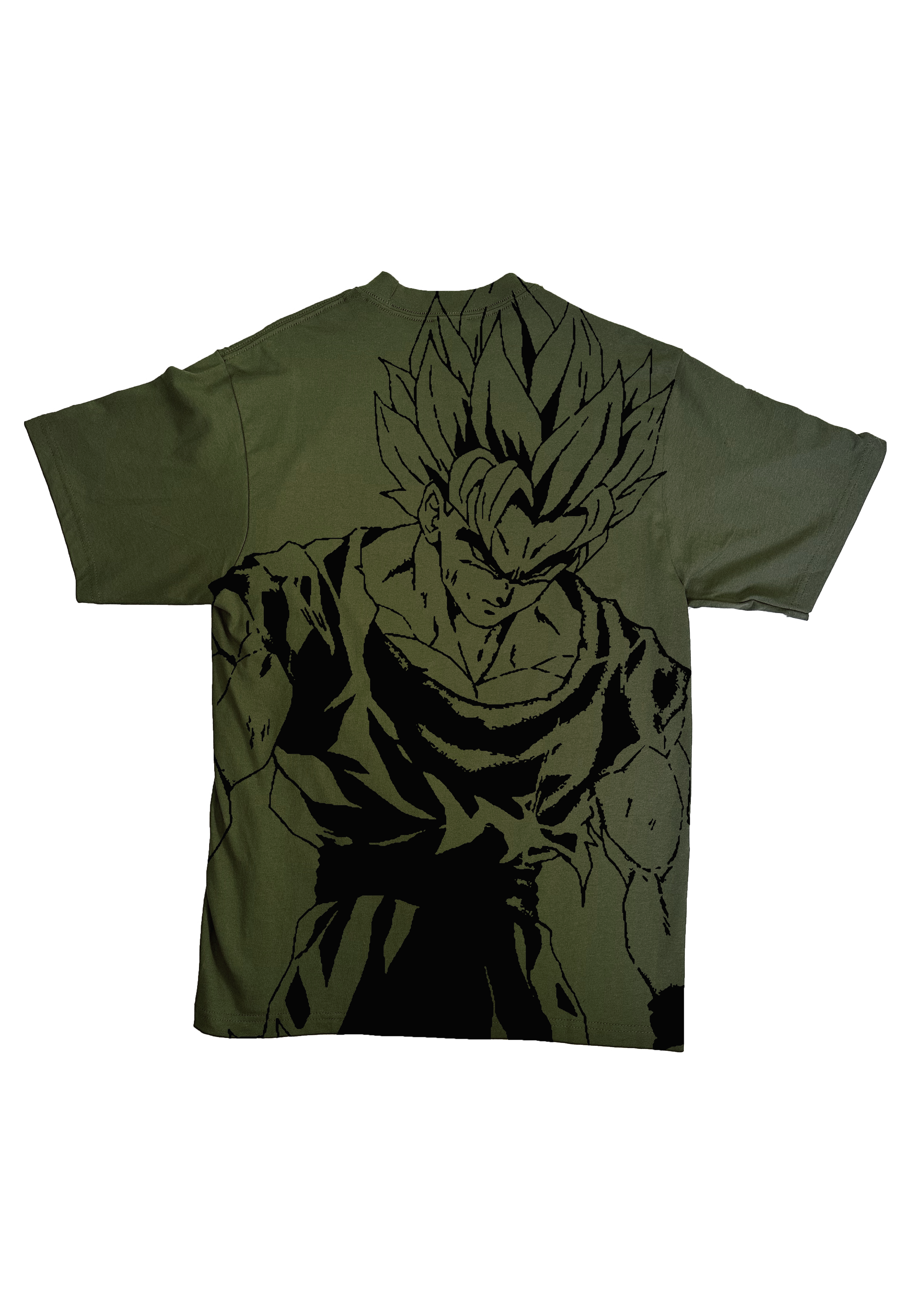 GOKU SUPER SAIYAN 2 "PREMIUM HEAVY WEIGHT OVERSIZED TEE"