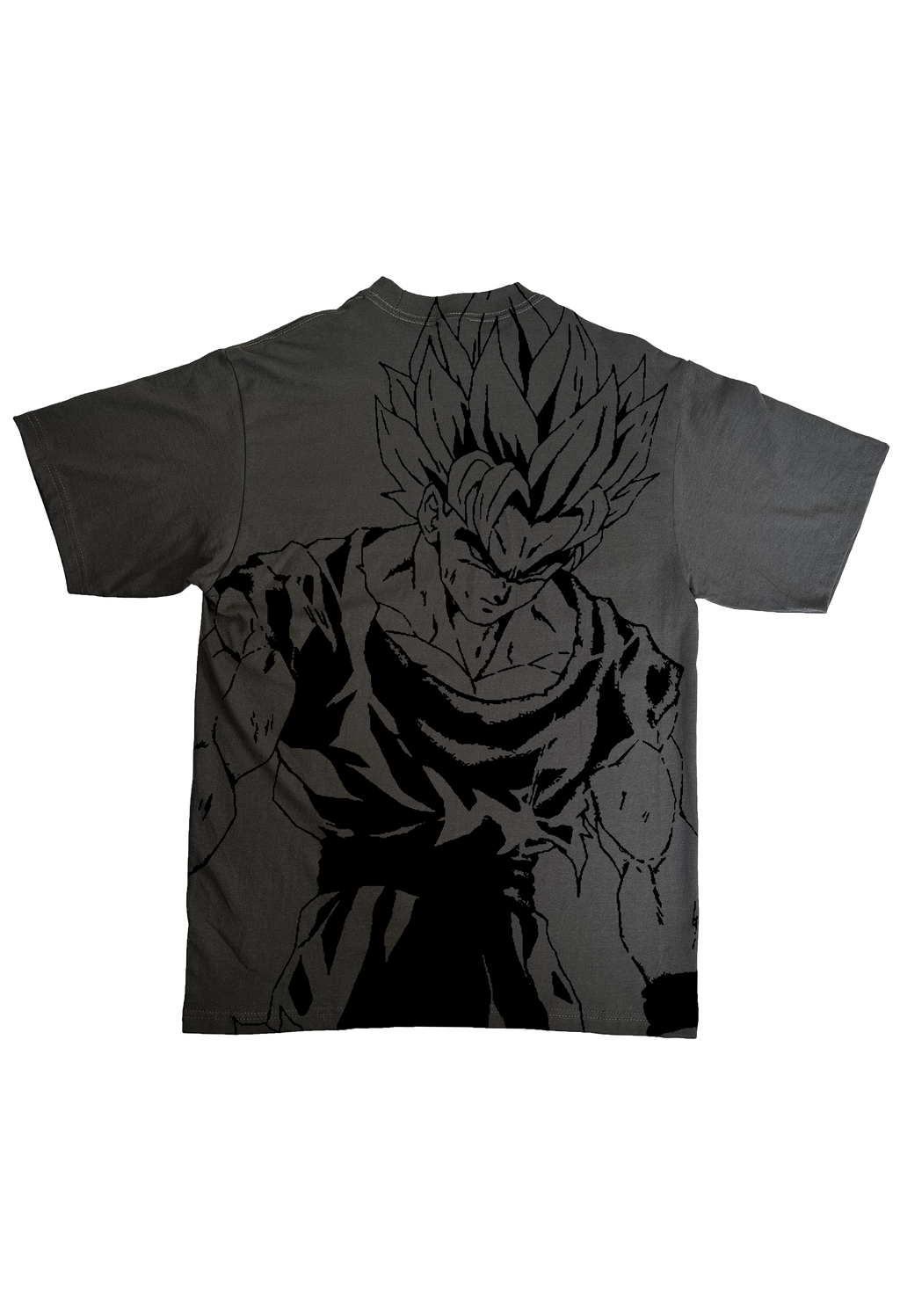 GOKU SUPER SAIYAN 2 "PREMIUM HEAVY WEIGHT OVERSIZED TEE"