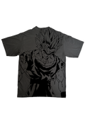GOKU SUPER SAIYAN 2 "PREMIUM HEAVY WEIGHT OVERSIZED TEE"