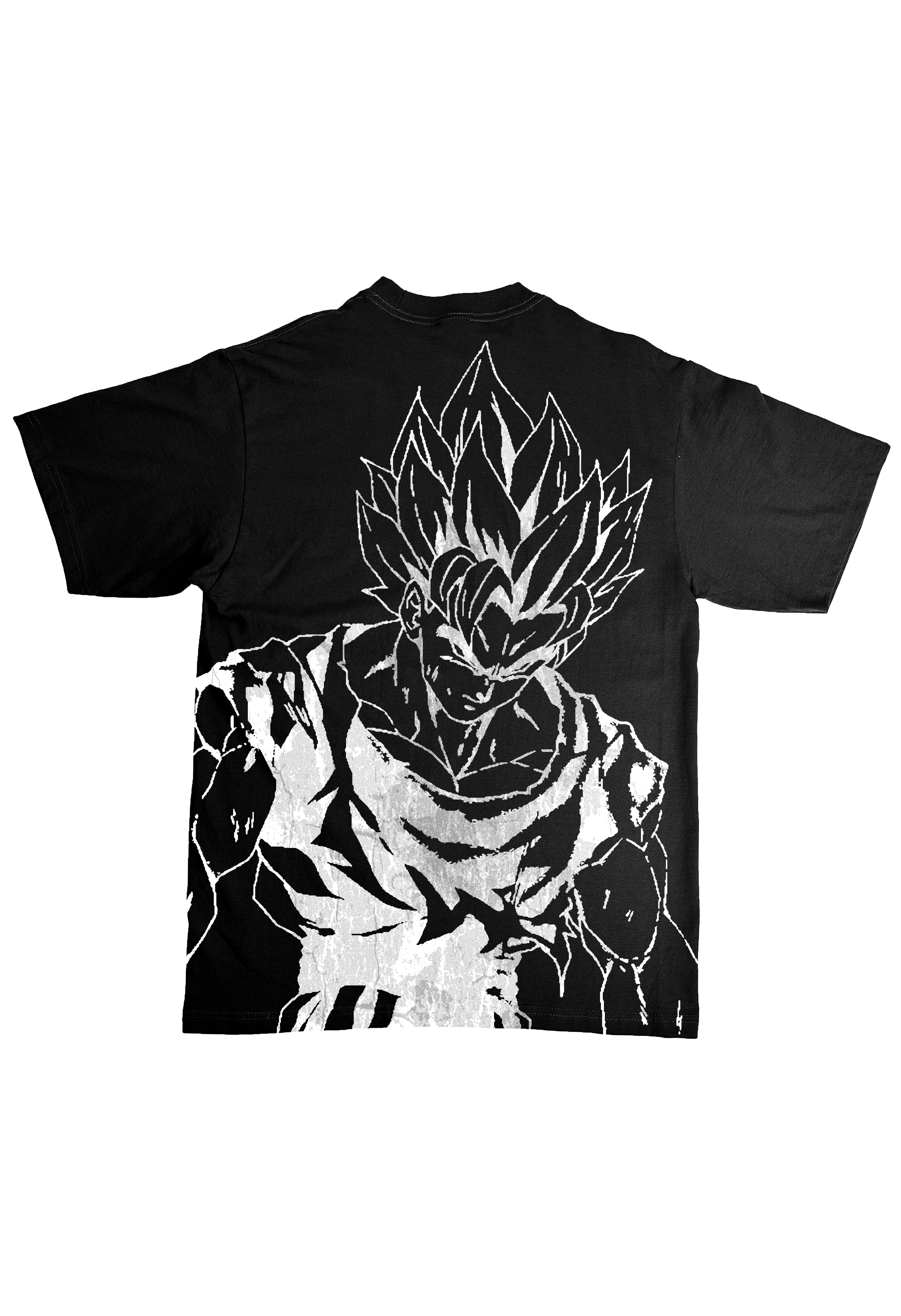 GOKU SUPER SAIYAN 2 "PREMIUM HEAVY WEIGHT OVERSIZED TEE"