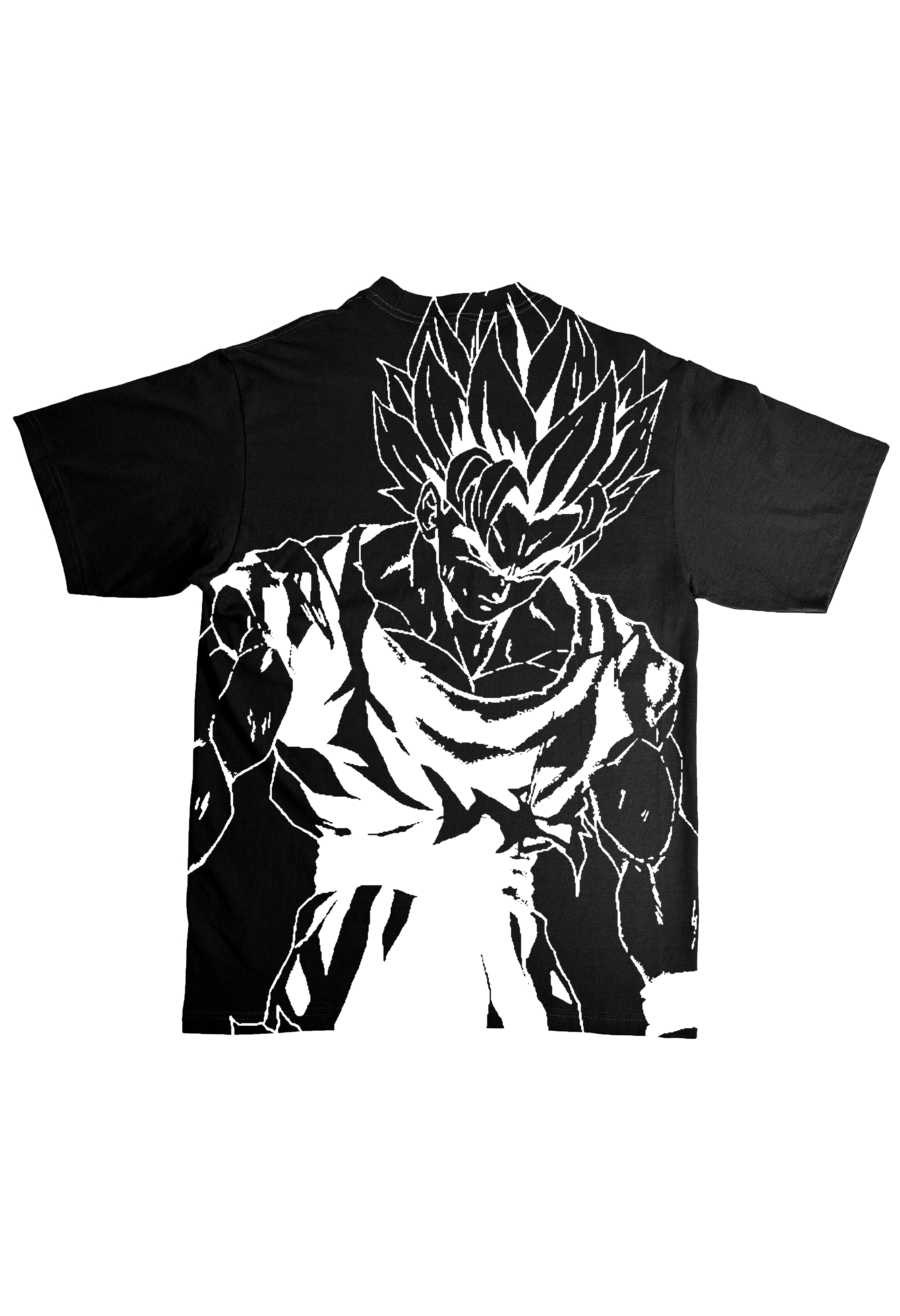 GOKU SUPER SAIYAN 2 "PREMIUM HEAVY WEIGHT OVERSIZED TEE"