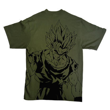 GOKU SUPER SAIYAN 2 PREMIUM HEAVYWEIGHT TEE