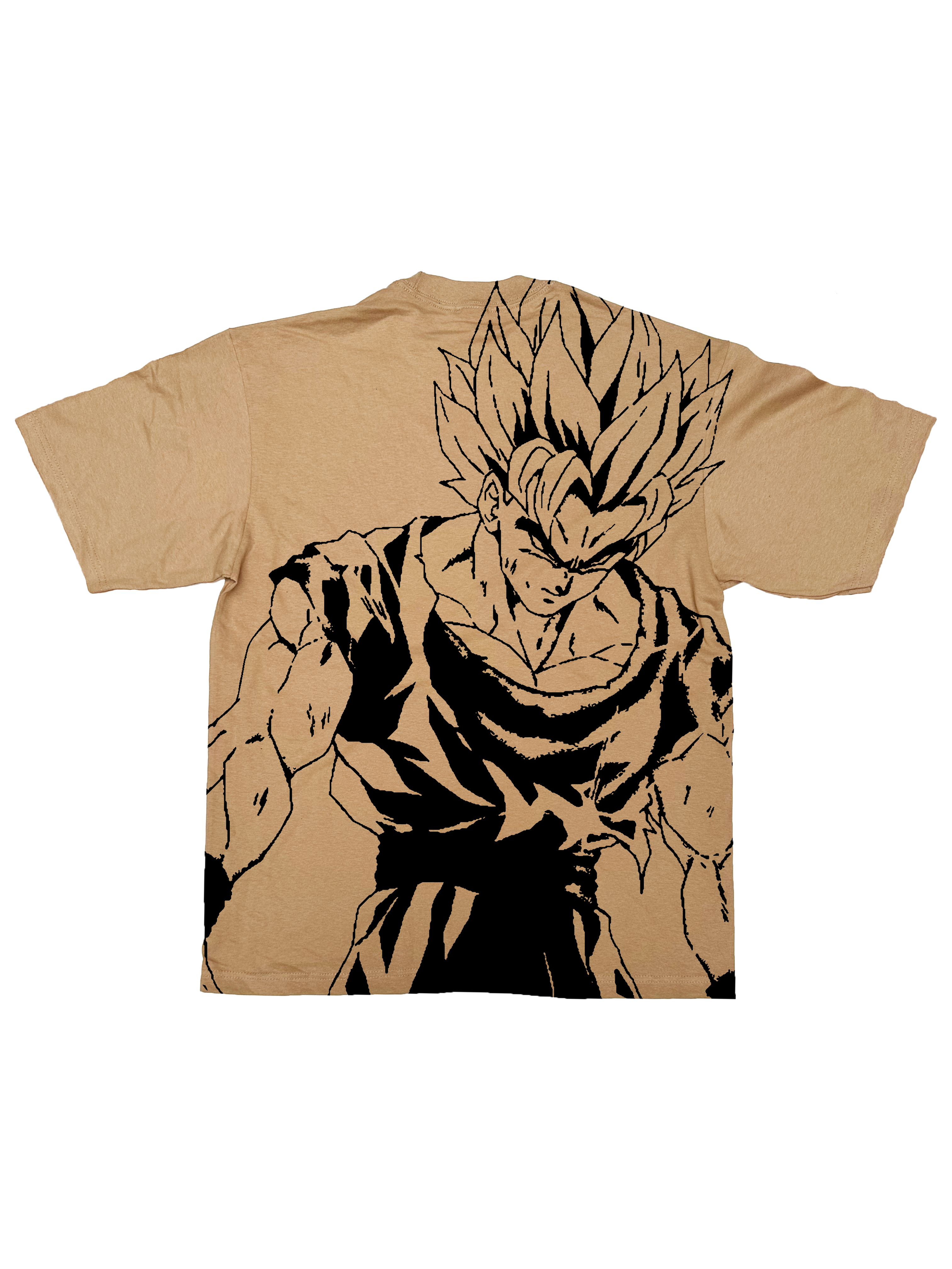 GOKU SUPER SAIYAN 2 "PREMIUM HEAVY WEIGHT OVERSIZED TEE"