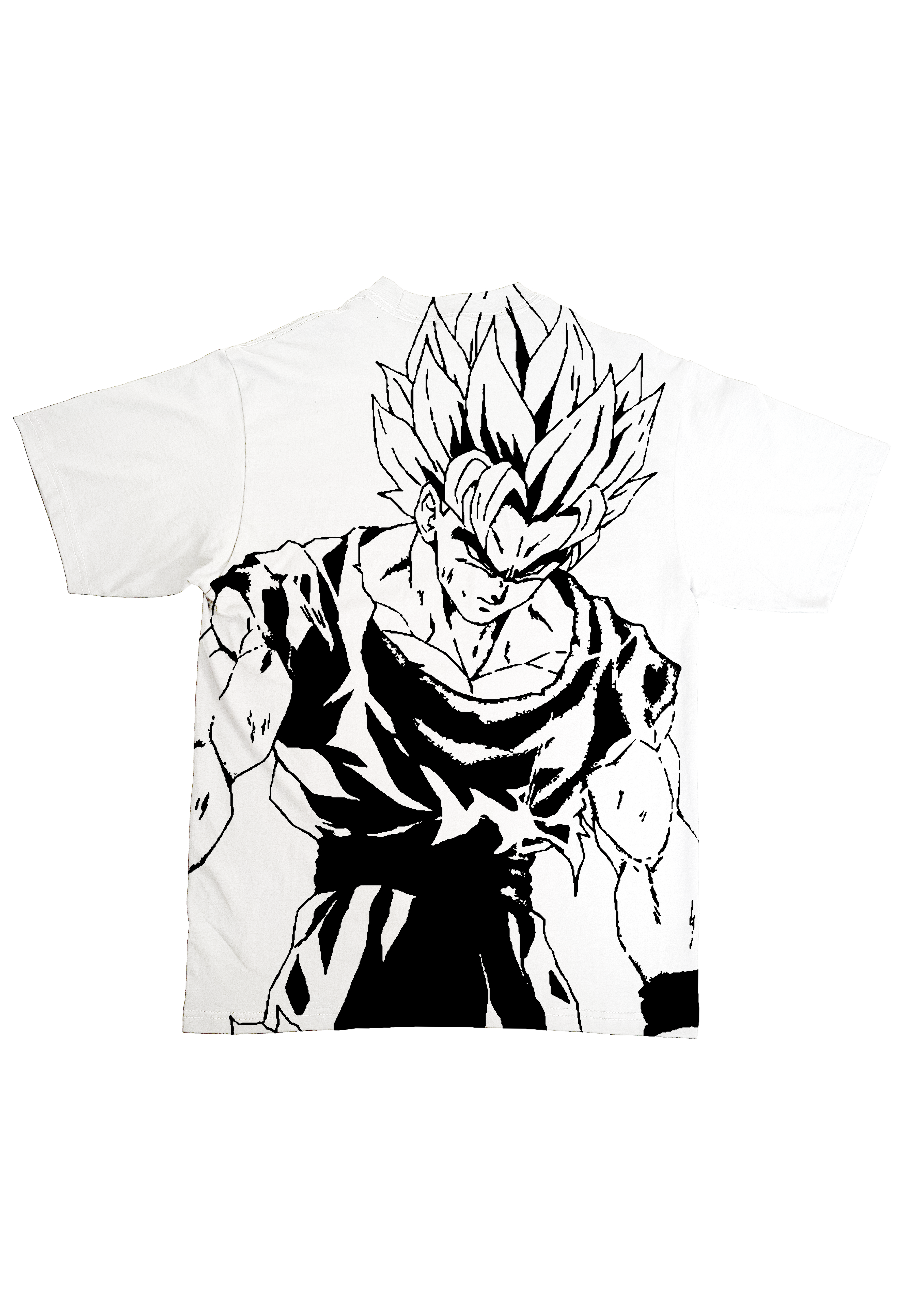 GOKU SUPER SAIYAN 2 "PREMIUM HEAVY WEIGHT OVERSIZED TEE"