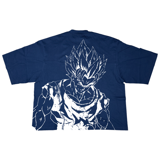 GOKU SUPER SAIYAN 2 OVERSIZED HEAVYWEIGHT TEE