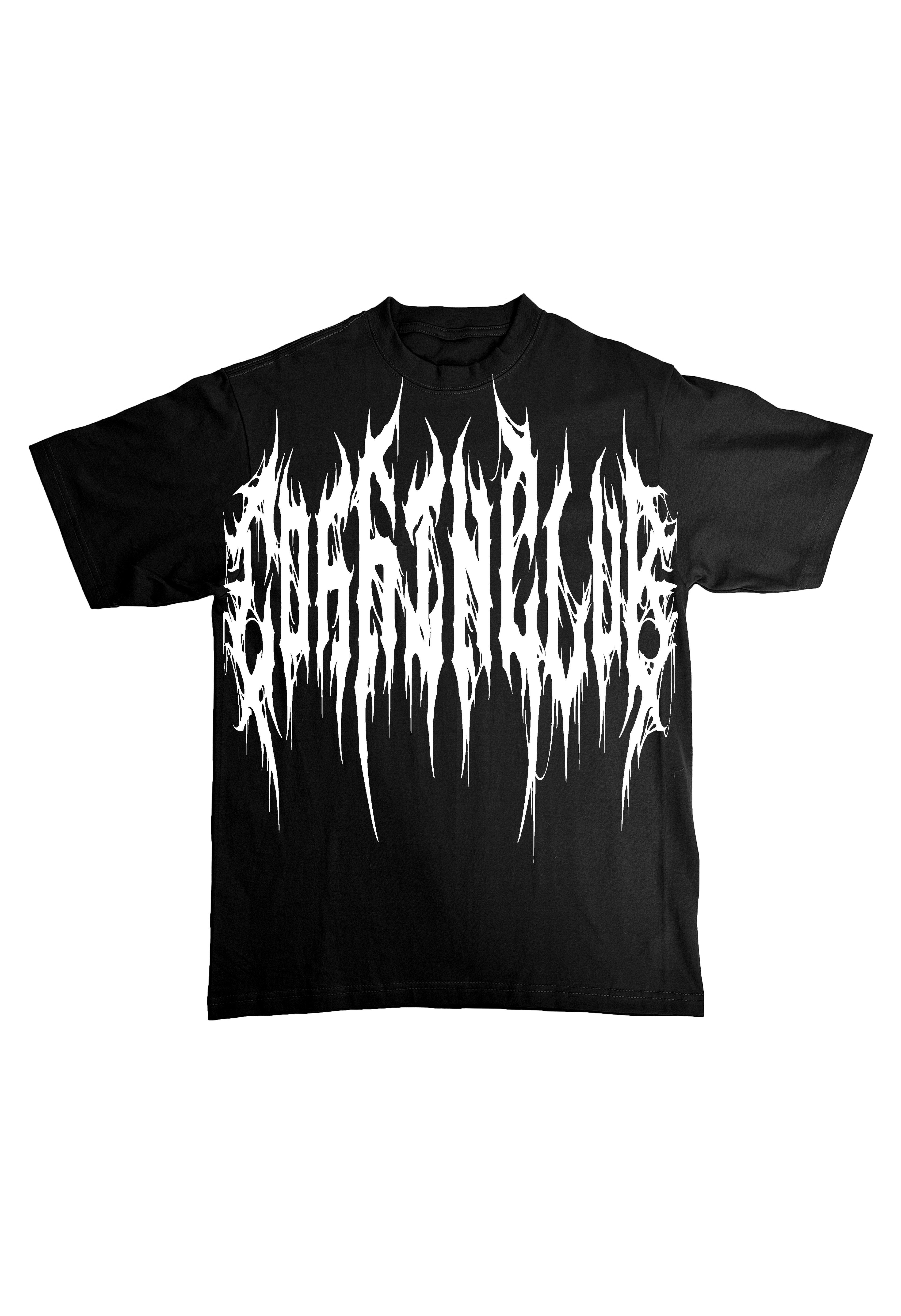 BASIC GOTHIC FONT "PREMIUM HEAVY WEIGHT OVERSIZED TEE"