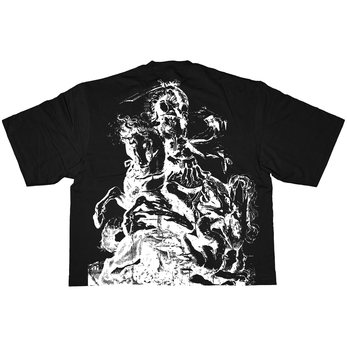 KNIGHT VS DRAGON OVERSIZED HEAVYWEIGHT TEE