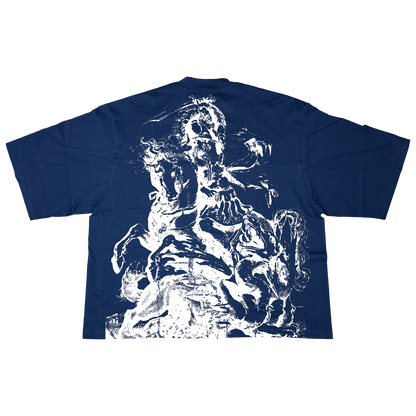 KNIGHT VS DRAGON OVERSIZED HEAVYWEIGHT TEE