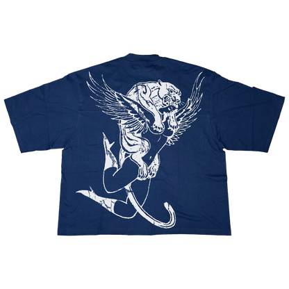 PANTHER LADY OVERSIZED HEAVYWEIGHT TEE