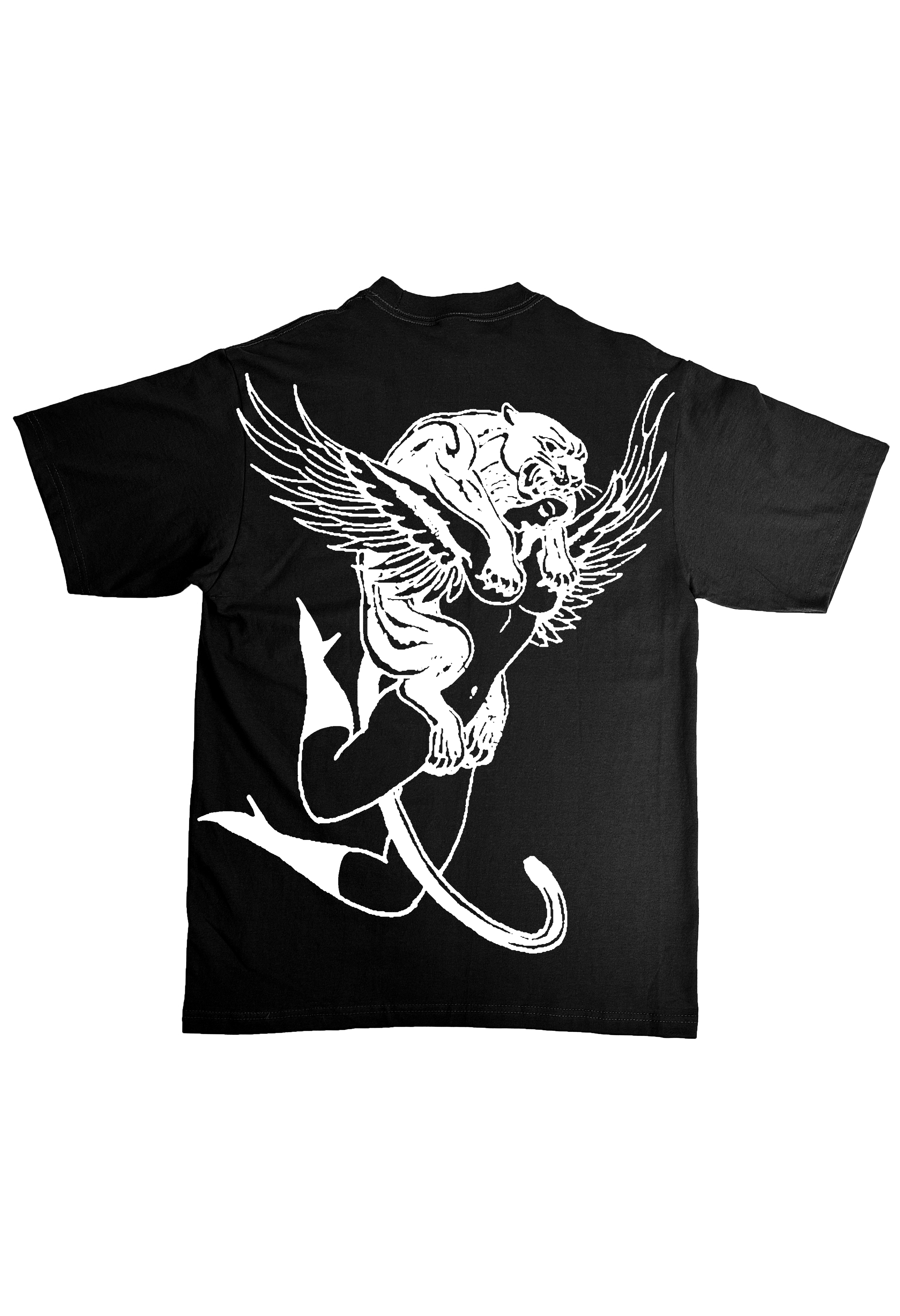 PANTHER LADY "PREMIUM HEAVY WEIGHT OVERSIZED TEE"