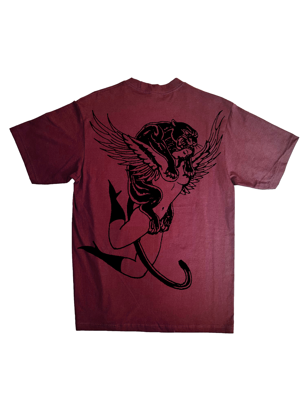 PANTHER LADY "PREMIUM HEAVY WEIGHT OVERSIZED TEE"