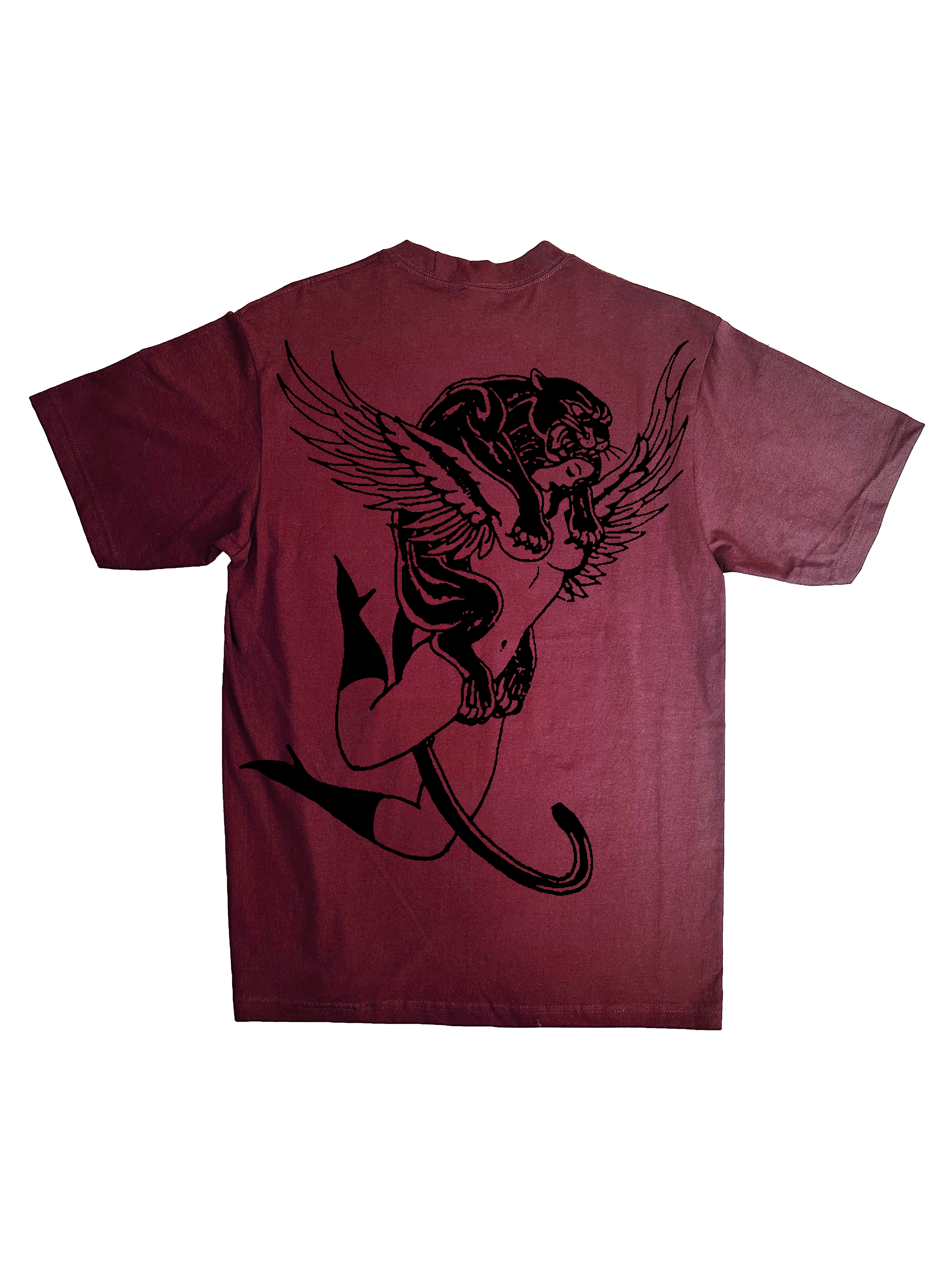 PANTHER LADY "PREMIUM HEAVY WEIGHT OVERSIZED TEE"