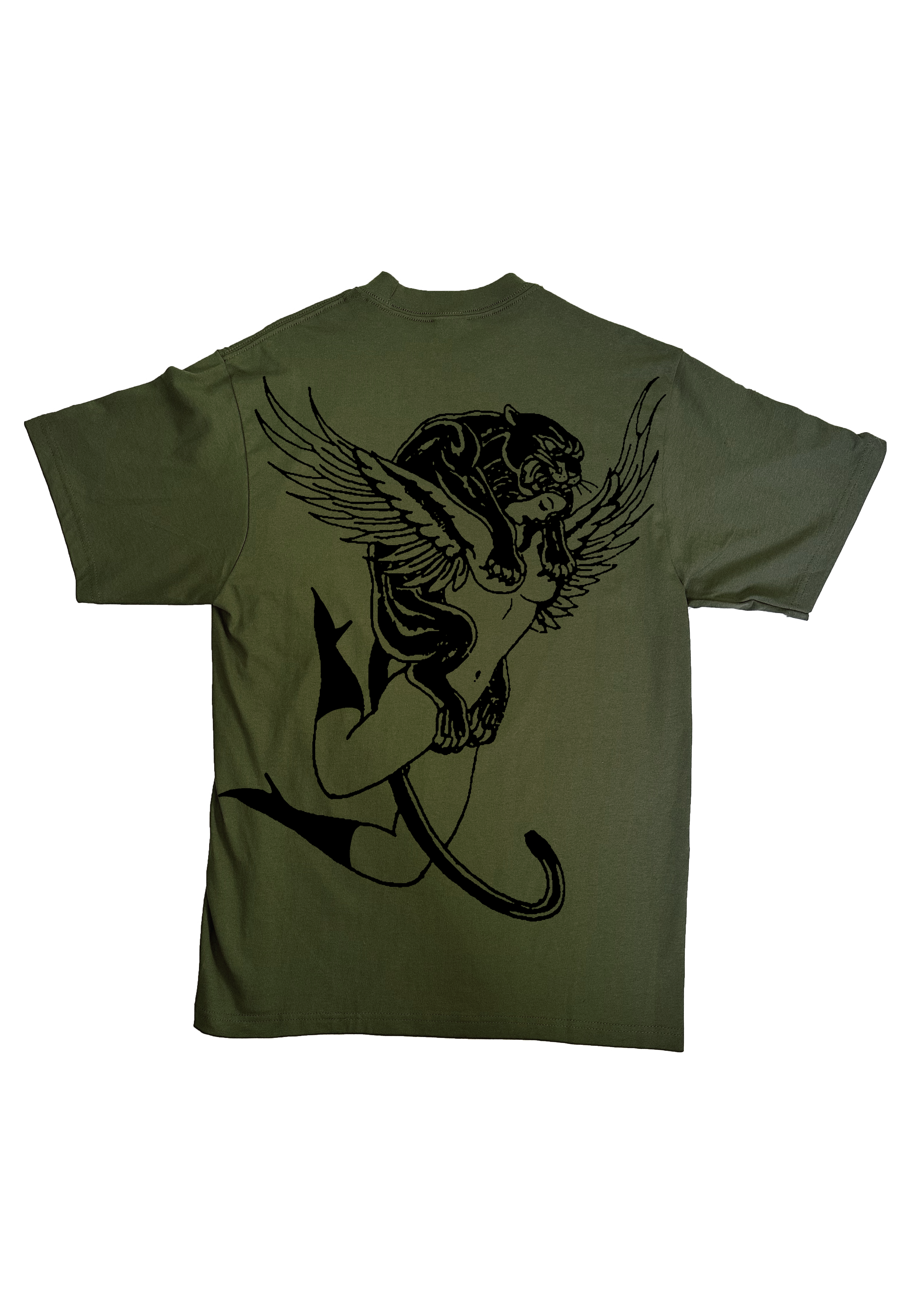 PANTHER LADY "PREMIUM HEAVY WEIGHT OVERSIZED TEE"