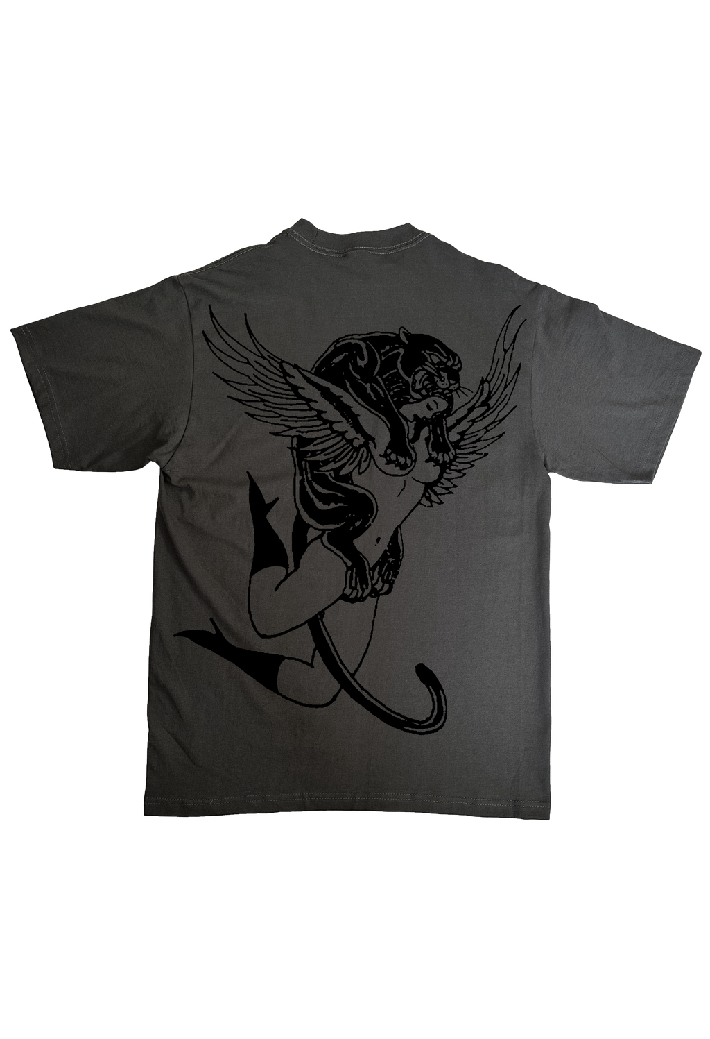 PANTHER LADY "PREMIUM HEAVY WEIGHT OVERSIZED TEE"