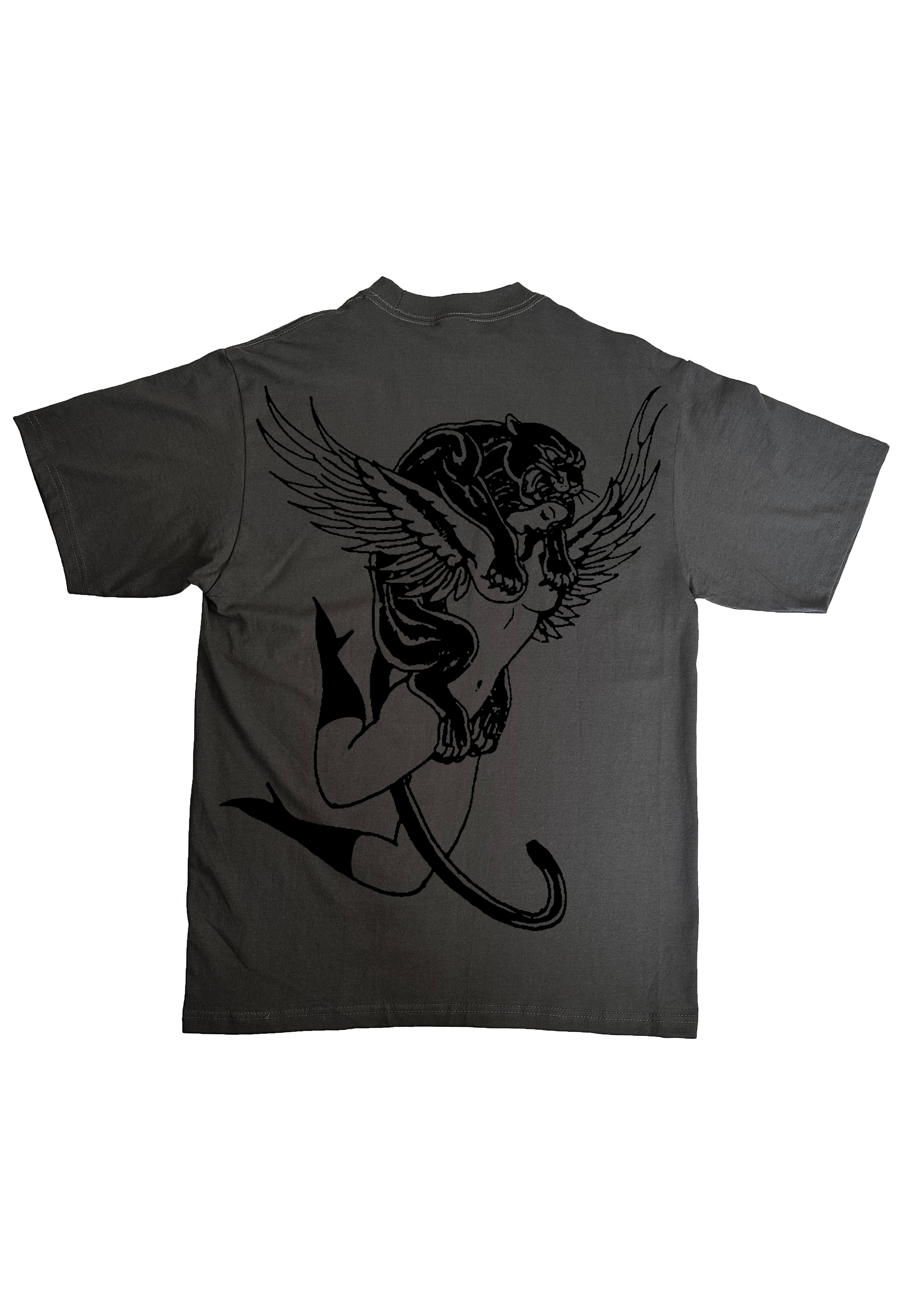 PANTHER LADY "PREMIUM HEAVY WEIGHT OVERSIZED TEE"