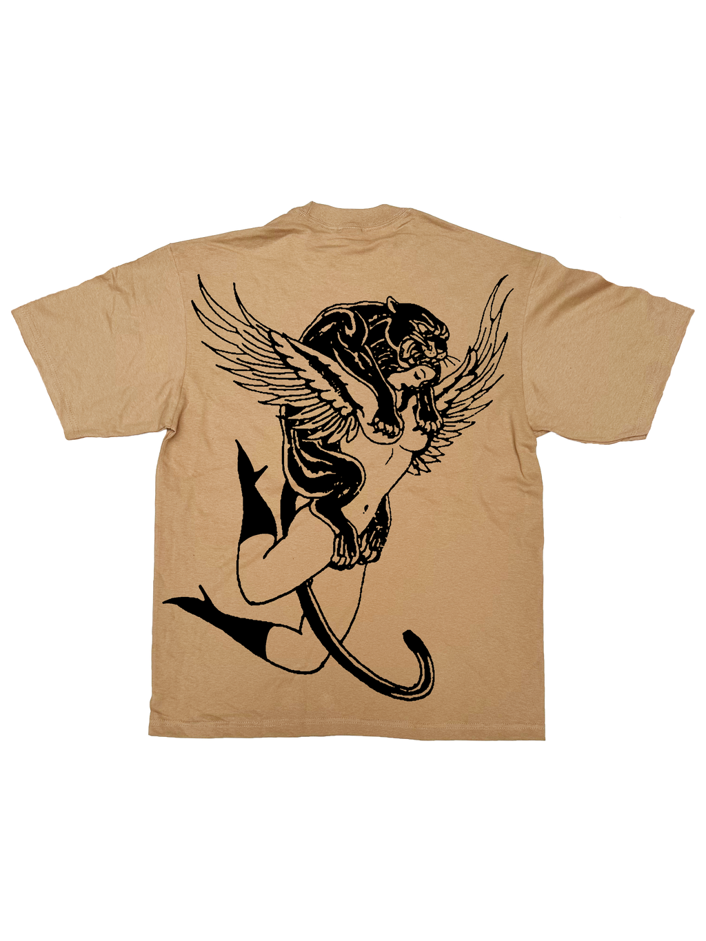 PANTHER LADY "PREMIUM HEAVY WEIGHT OVERSIZED TEE"