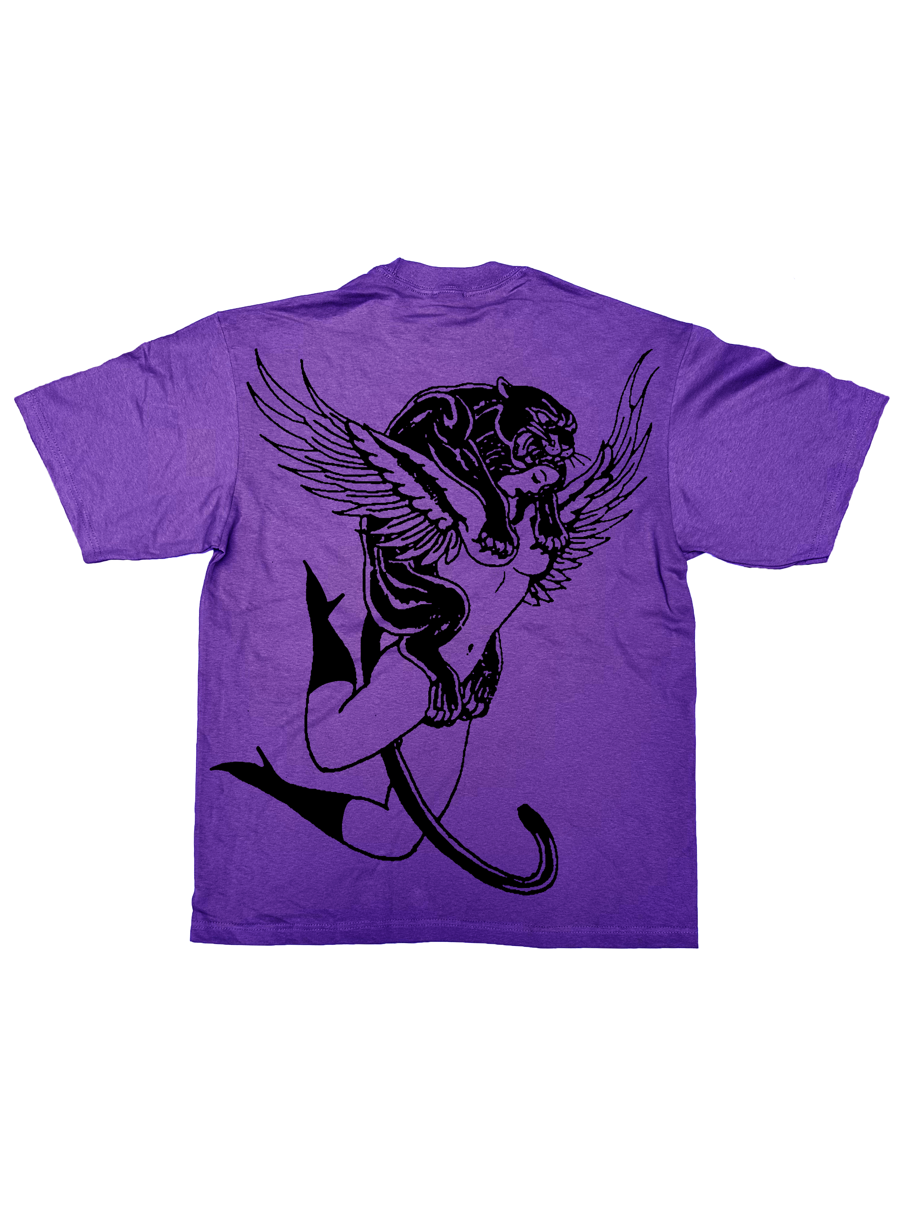 PANTHER LADY "PREMIUM HEAVY WEIGHT OVERSIZED TEE"