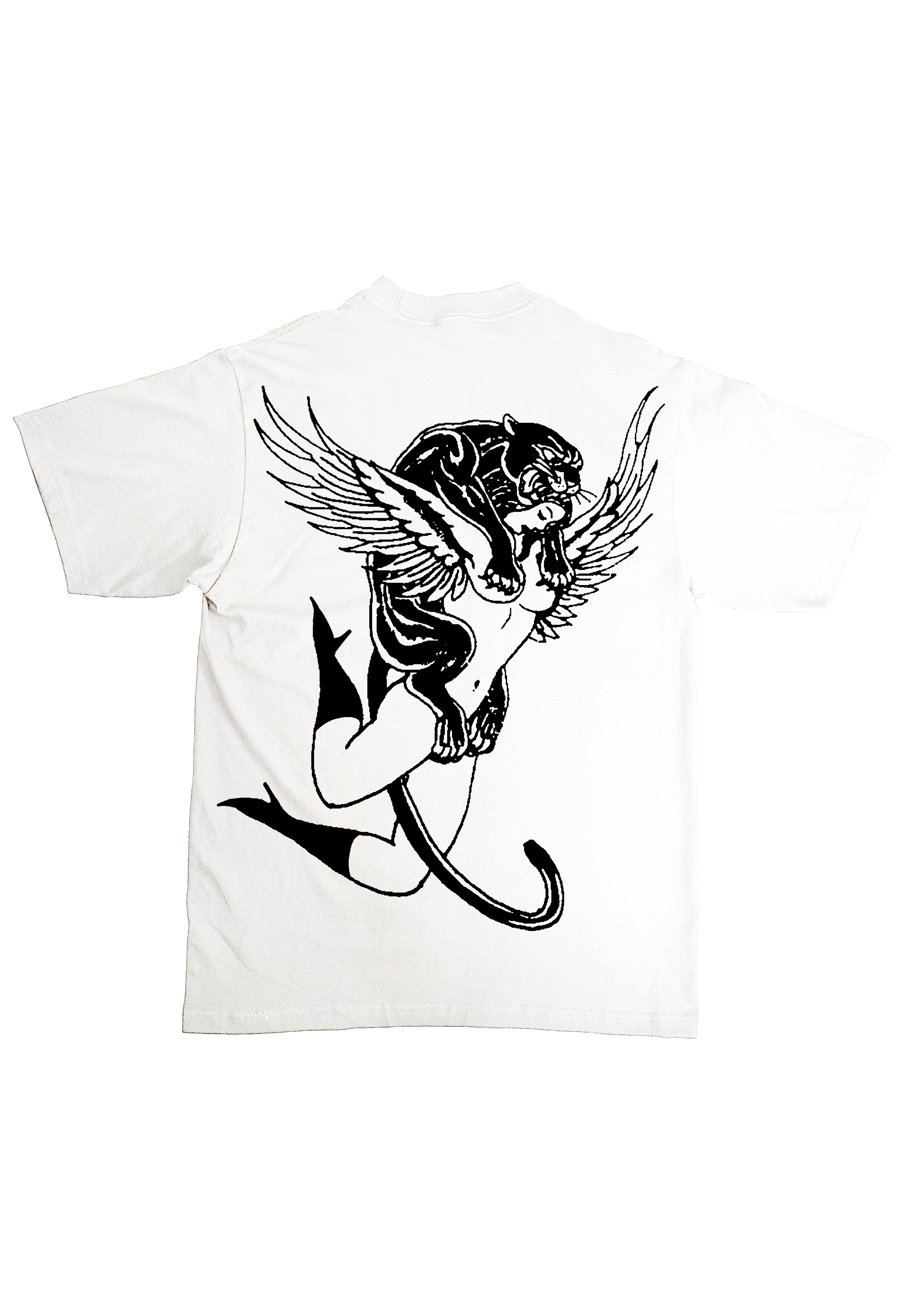 PANTHER LADY "PREMIUM HEAVY WEIGHT OVERSIZED TEE"