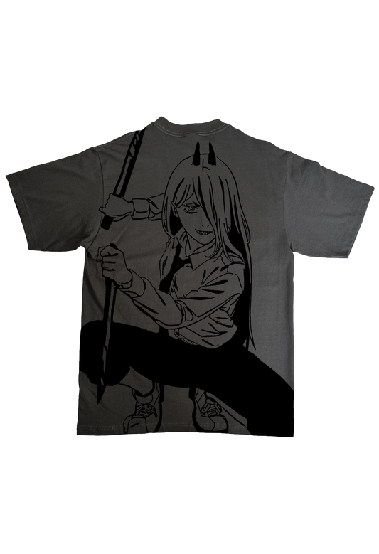 POWER "PREMIUM HEAVY WEIGHT OVERSIZED TEE"