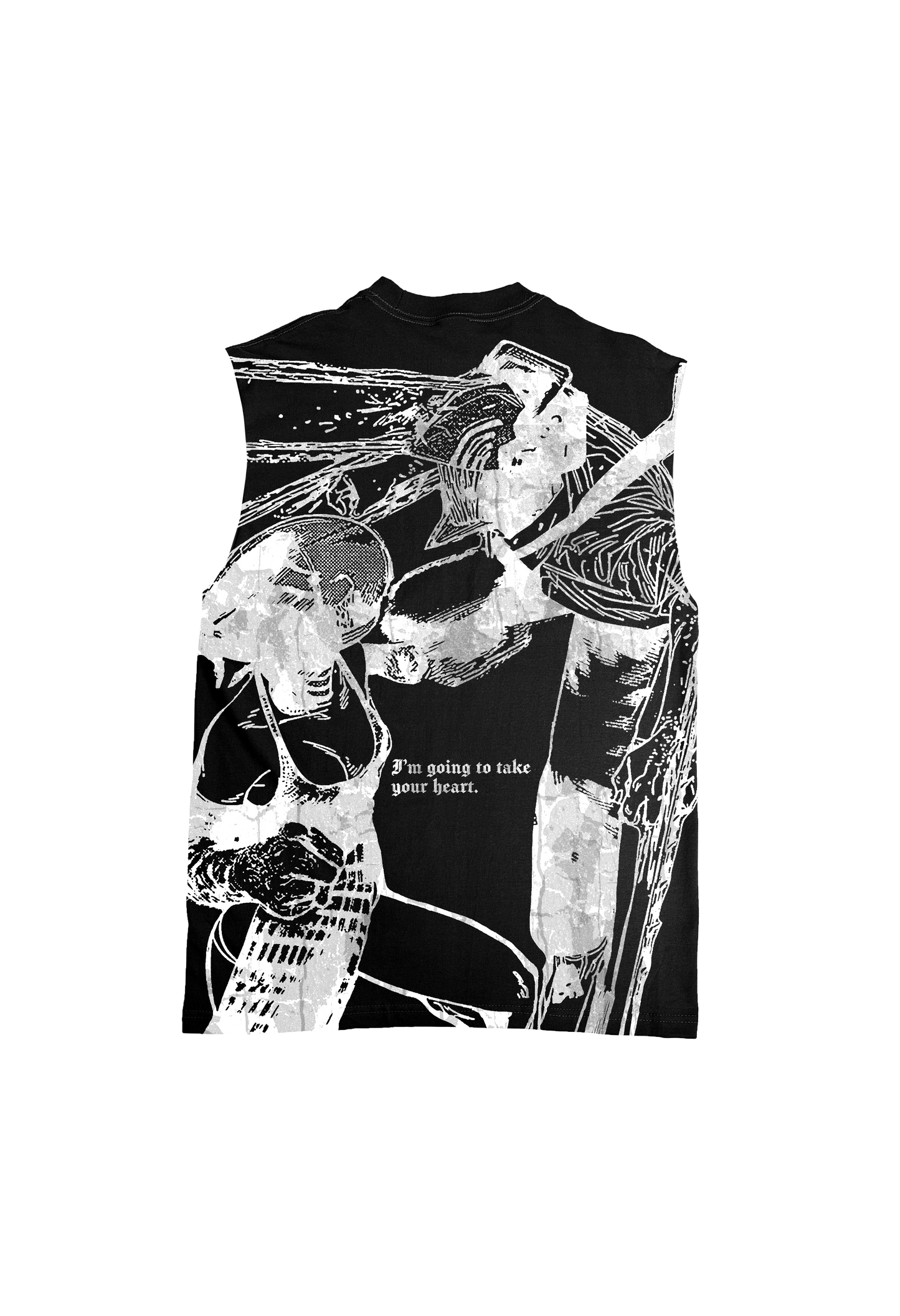 DENJI + REZE "PREMIUM HEAVYWEIGHT MUSCLE TEE"