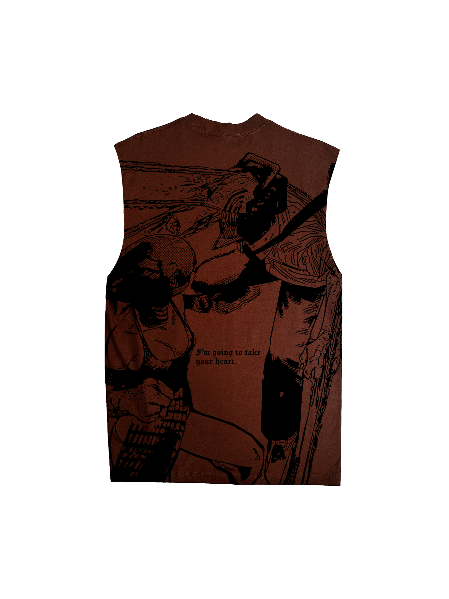 DENJI + REZE "PREMIUM HEAVYWEIGHT MUSCLE TEE"