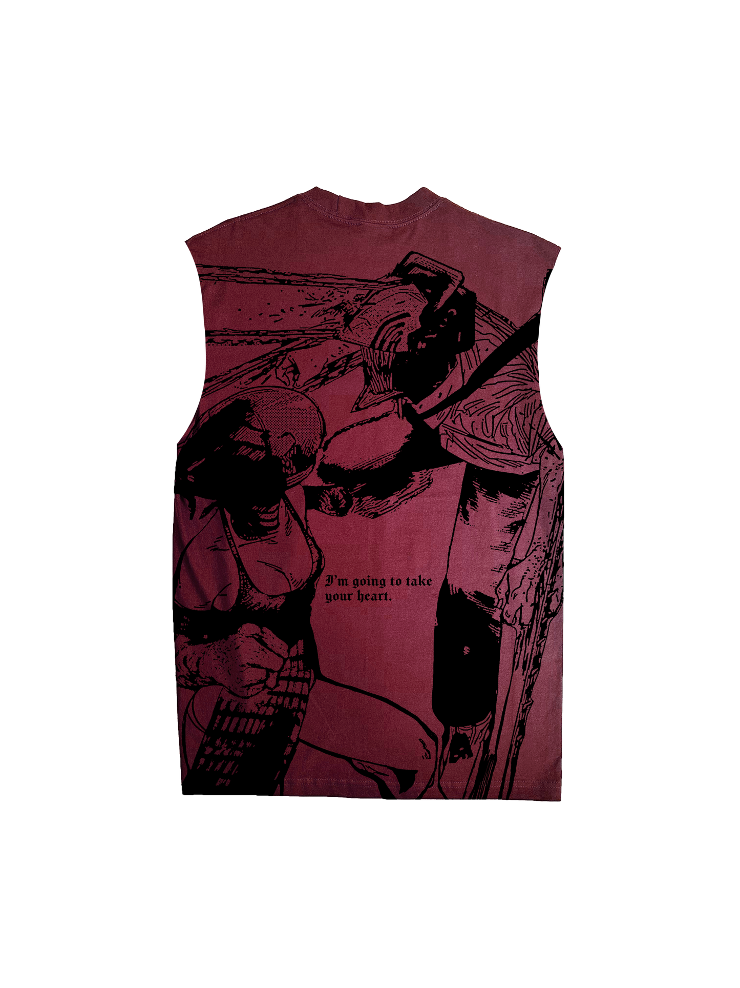 DENJI + REZE "PREMIUM HEAVYWEIGHT MUSCLE TEE"
