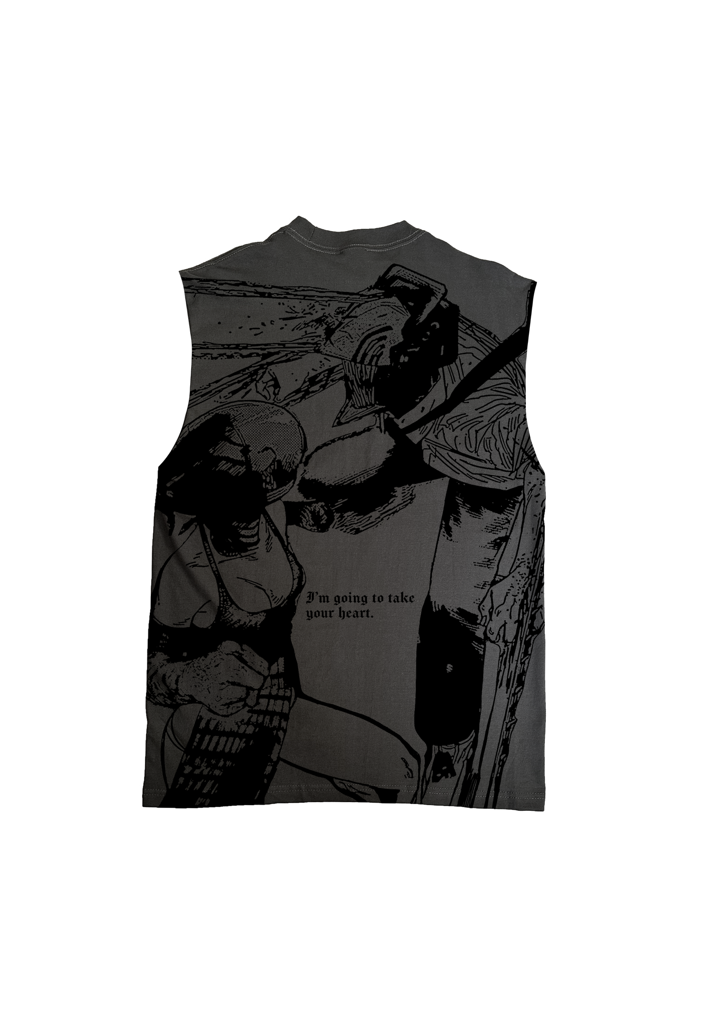 DENJI + REZE "PREMIUM HEAVYWEIGHT MUSCLE TEE"
