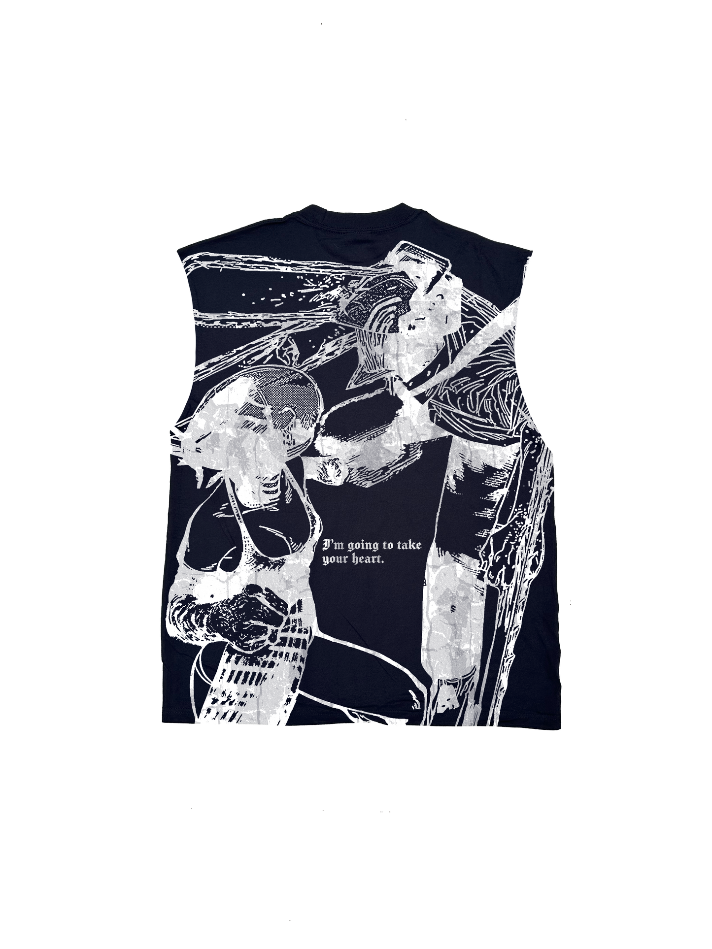 DENJI + REZE "PREMIUM HEAVYWEIGHT MUSCLE TEE"
