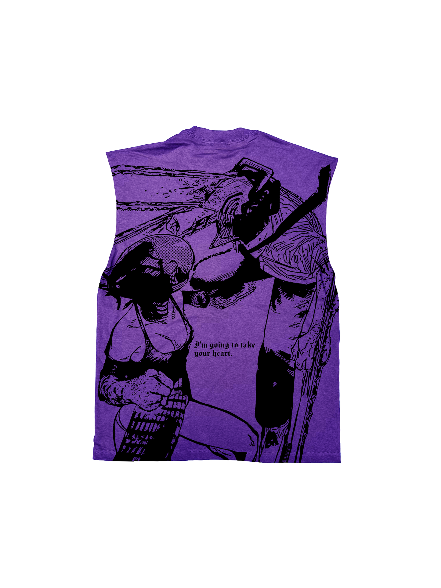 DENJI + REZE "PREMIUM HEAVYWEIGHT MUSCLE TEE"