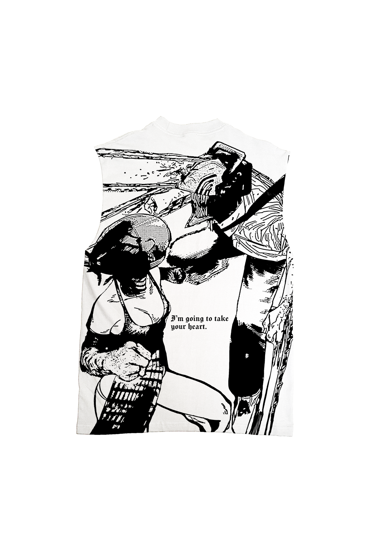 DENJI + REZE "PREMIUM HEAVYWEIGHT MUSCLE TEE"