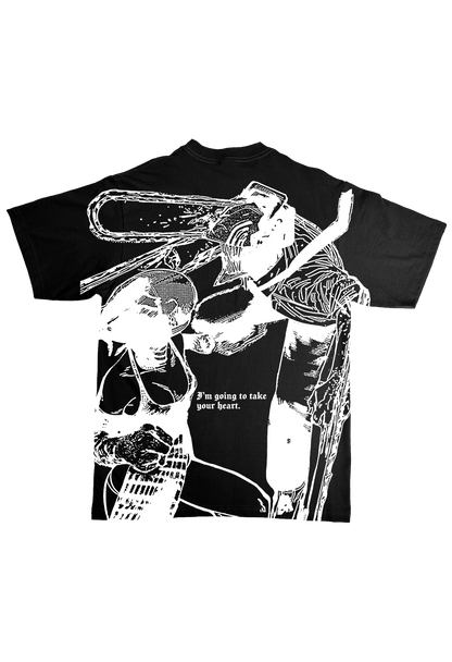 DENJI + REZE PREMIUM HEAVYWEIGHT TEE