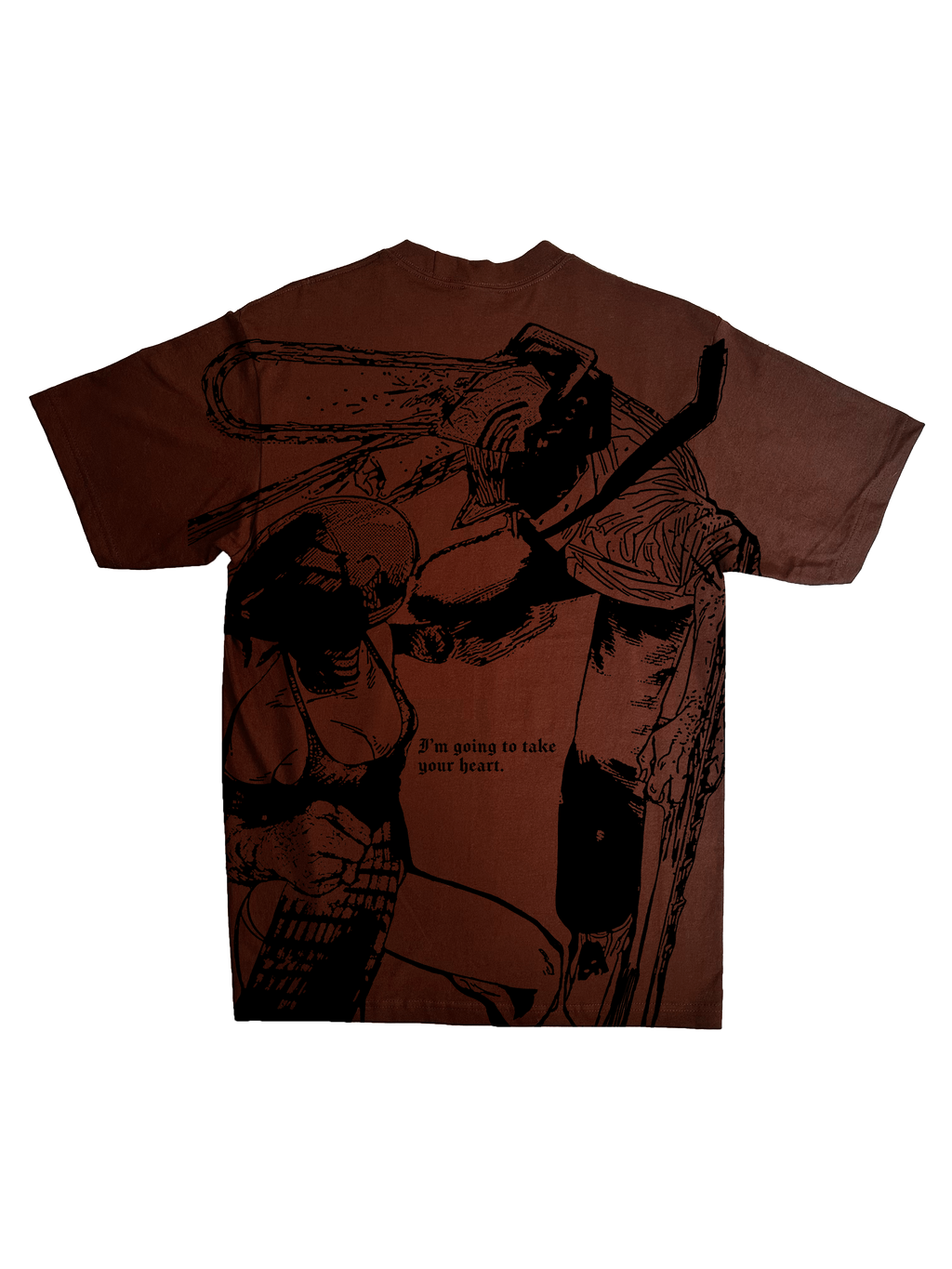 REZE + DENJI "PREMIUM HEAVY WEIGHT OVERSIZED TEE"