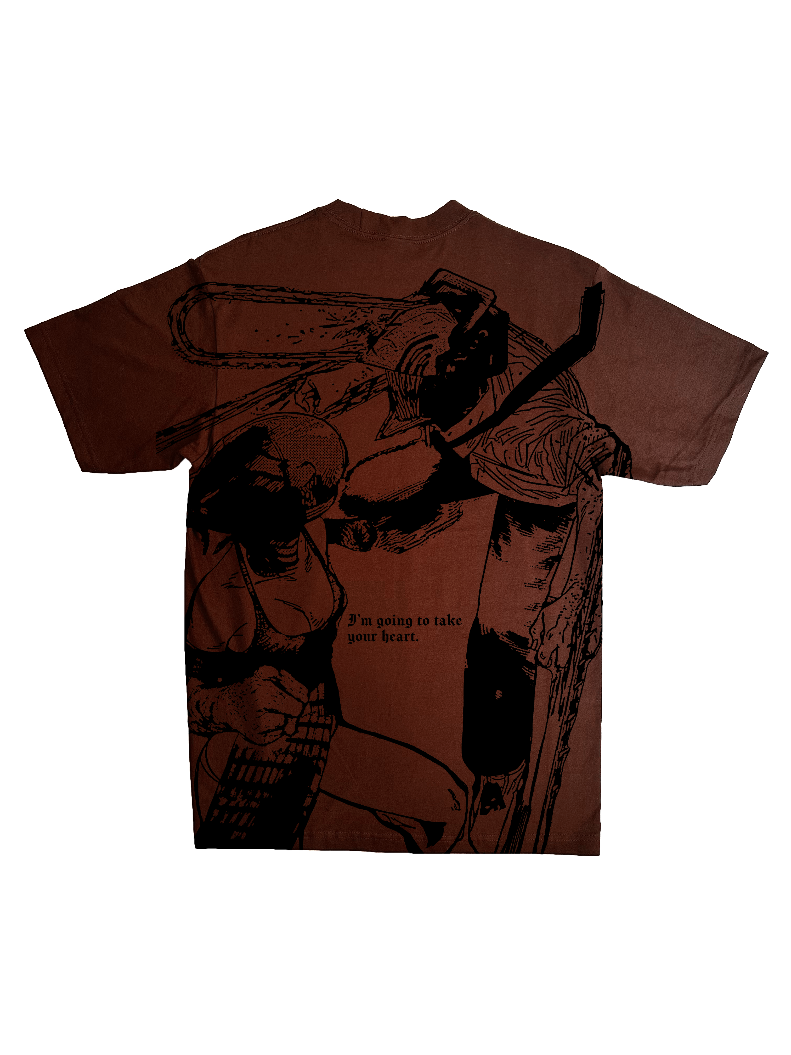 REZE + DENJI "PREMIUM HEAVY WEIGHT OVERSIZED TEE"