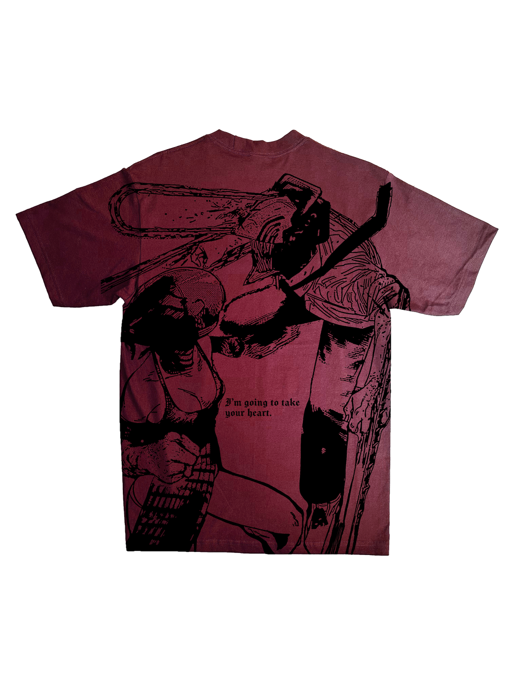 REZE + DENJI "PREMIUM HEAVY WEIGHT OVERSIZED TEE"