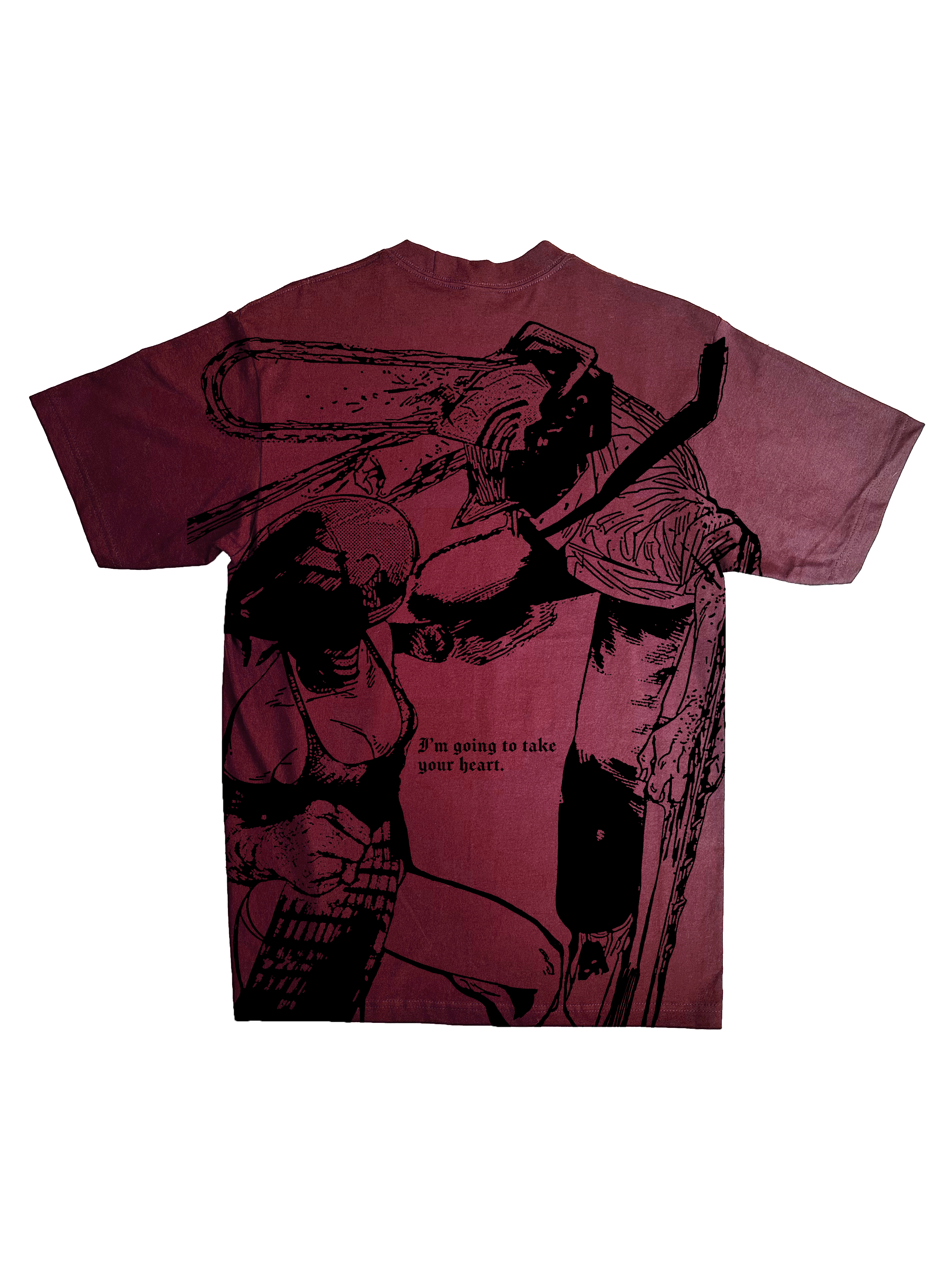 REZE + DENJI "PREMIUM HEAVY WEIGHT OVERSIZED TEE"