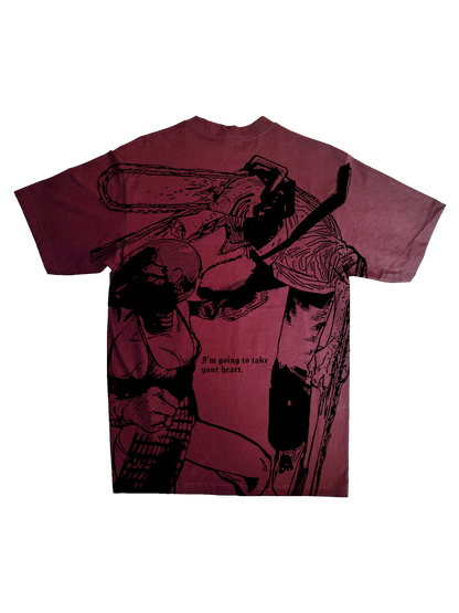 DENJI + REZE PREMIUM HEAVYWEIGHT TEE