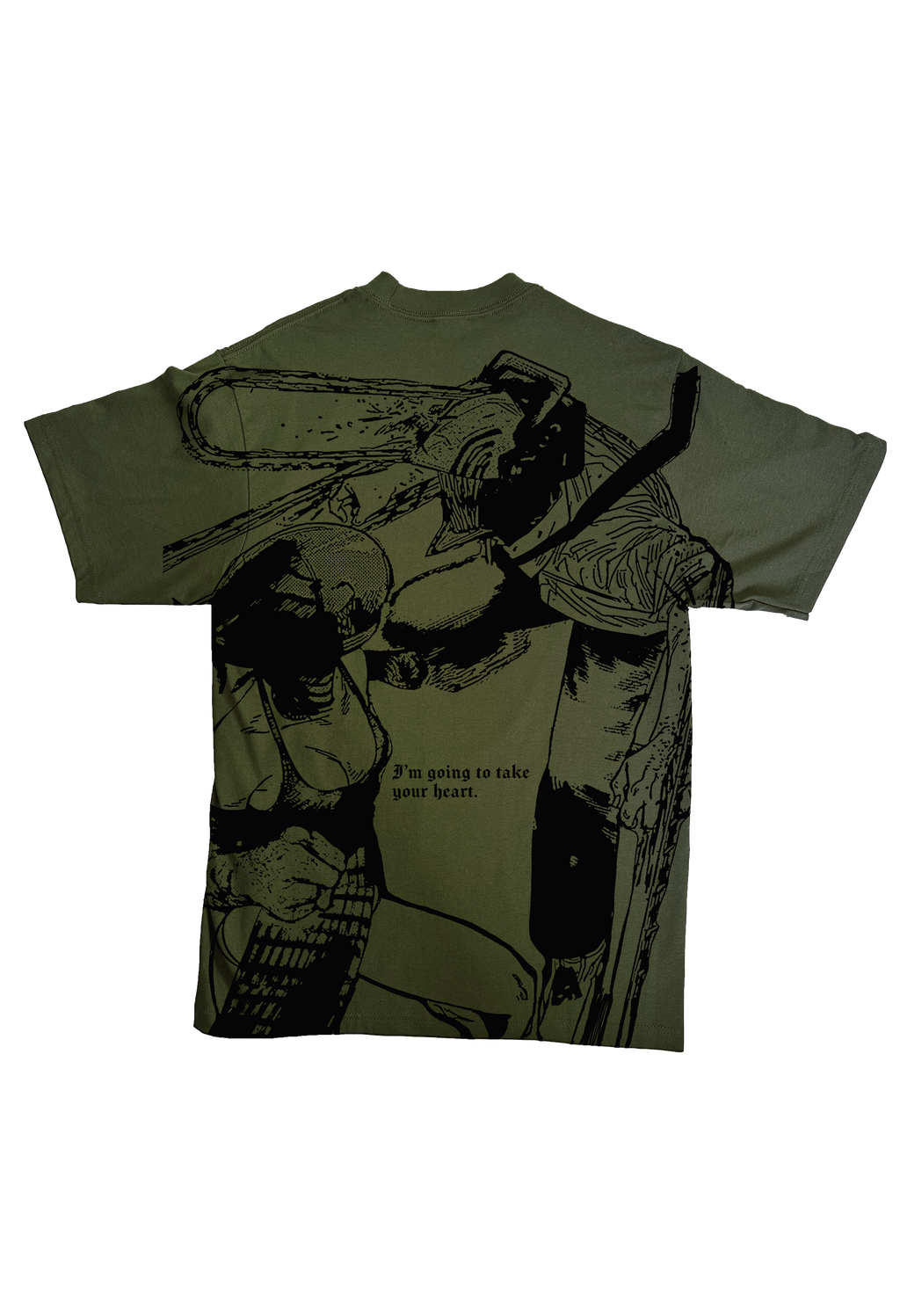 REZE + DENJI "PREMIUM HEAVY WEIGHT OVERSIZED TEE"