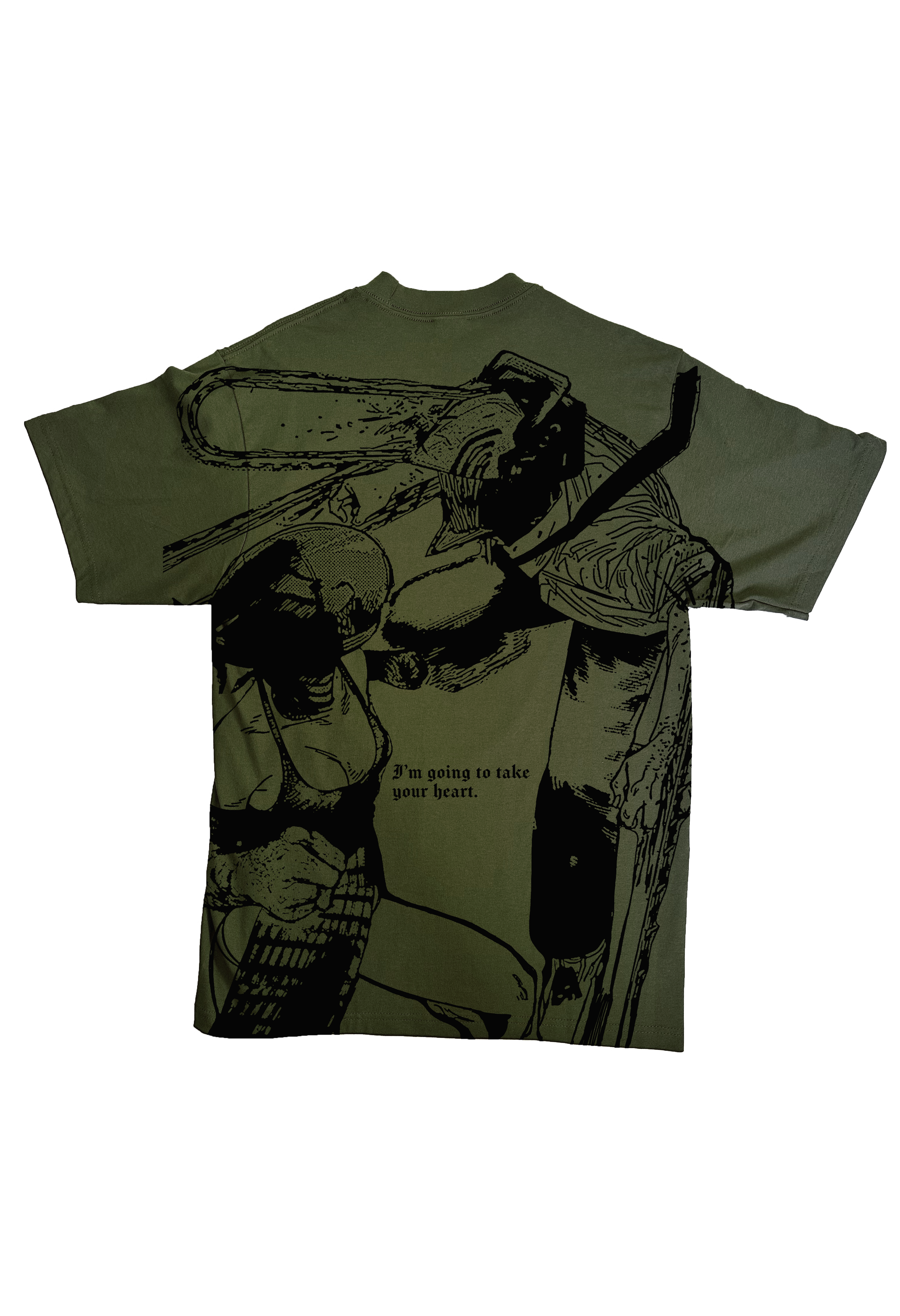 REZE + DENJI "PREMIUM HEAVY WEIGHT OVERSIZED TEE"