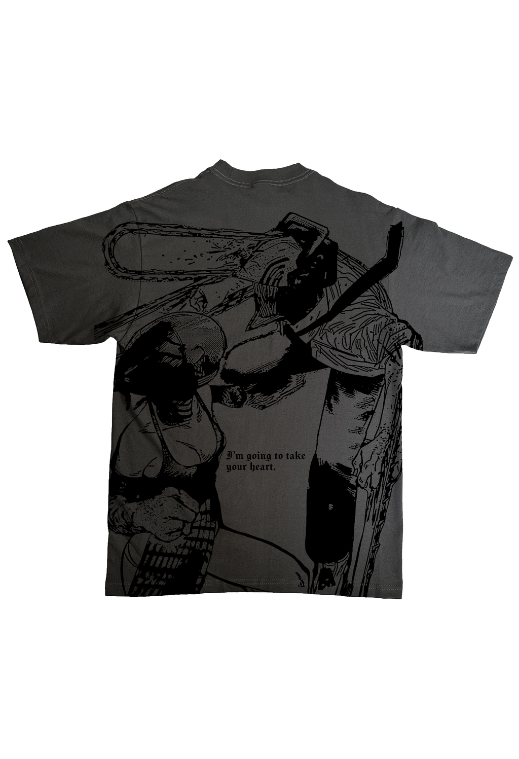 REZE + DENJI "PREMIUM HEAVY WEIGHT OVERSIZED TEE"